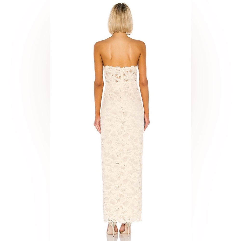 NWT Lovers + Friends FERRARO GOWN in Nude - Picture 2 of 13